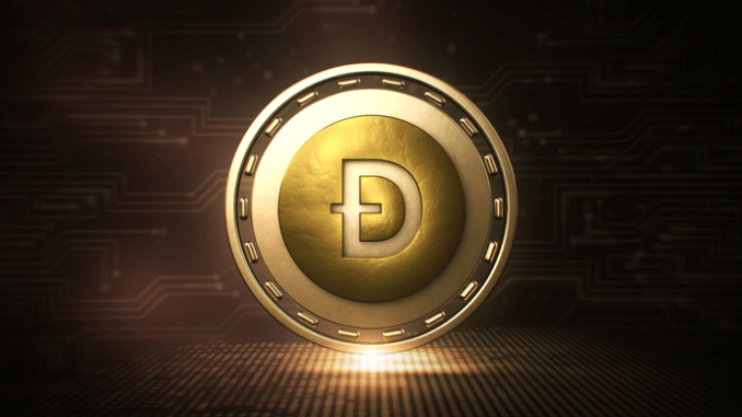 Dogecoin currently trades at 12 cents