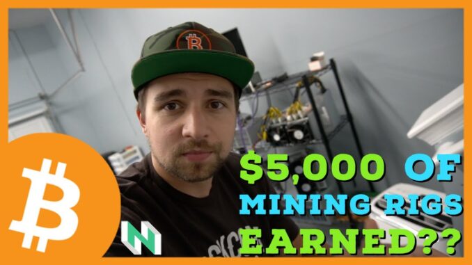 HOW MUCH MONEY did 5000 of Crypto Mining Rigs Earn
