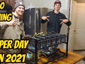 600 Mining rig makes 5 per day 2021