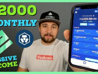 Earning 2000 A MONTH Staking Cryptocurrency Passive Income W