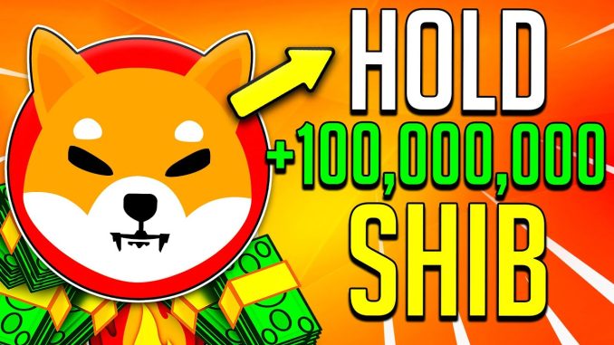 WHY YOU SHOULD HOLD ATLEAST 100000000 SHIBA INU COINS