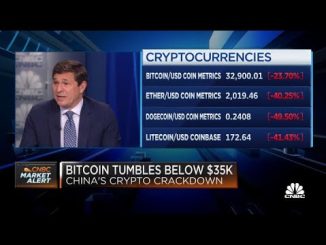 Bitcoin tumbles below 35K as China cracks down on crypto