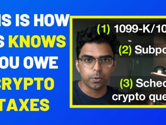 How IRS Knows You Owe Crypto Taxes