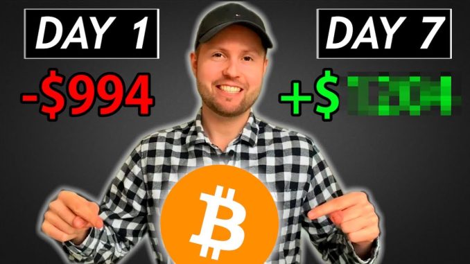 I Tried Day Trading Bitcoin for a Week Beginner