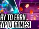 Top Play To Earn Crypto Games Blockchain NFT Games