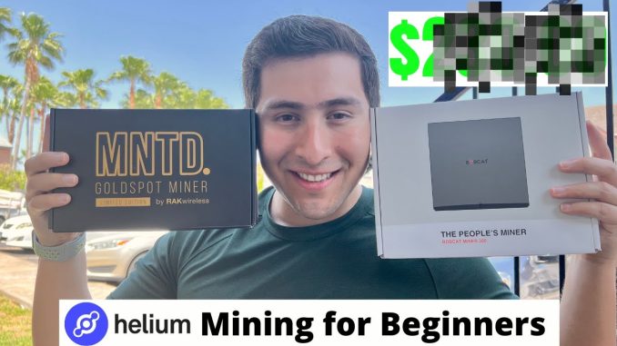 I Tried Crypto Mining How Much Money I Made Helium I Tried Crypto Mining How Much Money I Made Helium