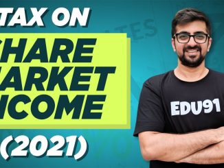 Tax On Stock Market Income 2021 How Tax Is