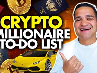 What To Do As a New Crypto Millionaire How to