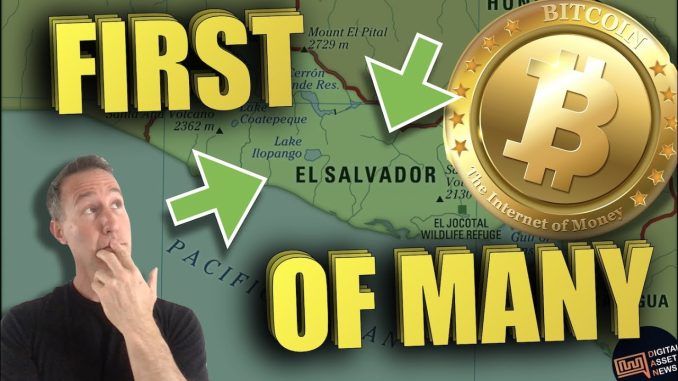BITCOIN IS NOW A LEGAL CURRENCY IN CENTRAL AMERICA amp