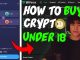 HOW TO BUY CRYPTO UNDER 18 NEW