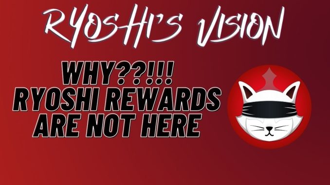 Ryoshi39s Vision Why rewards are not updated on SHIBASWAP