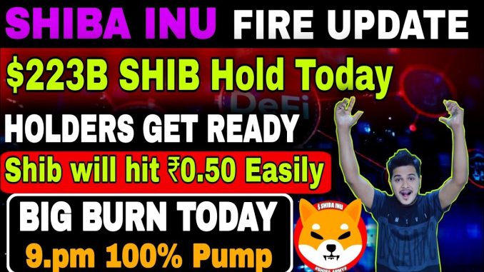 🔴 Shiba Inu Coin News Today | Crypto News Today | Best Crypto to buy now | Shiba Inu Coin Prediction