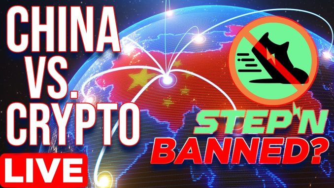 China Bans STEPN | China vs. Crypto Won't End Well
