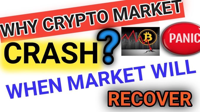 WHY CRYPTO MARKET CRASH ? WHEN MARKET WILL RECOVER BITCOIN UPDATE, CRYPTO NEWS TODAY