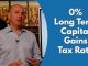 Zero Percent Long Term Capital Gains Tax rate