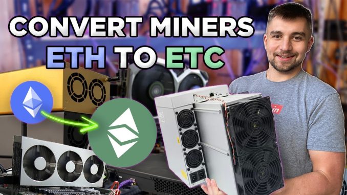 How to Change Your Ethereum Miners to Ethereum Classic Miners