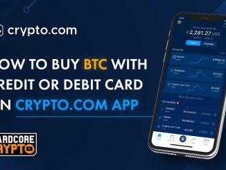 How to buy Bitcoin with a Credit or Debit Card on Crypto.com App