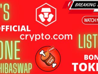 IT'S OFFICIAL CRYPTO.COM LISTING BONE SHIBASWAP BONE TOKEN 🚨BONE TOKEN LATEST UPDATE $100 INCOMING