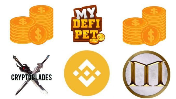 Top 4 Crypto Gaming Tokens | BlockChain Gaming Project 2021 | #NFT